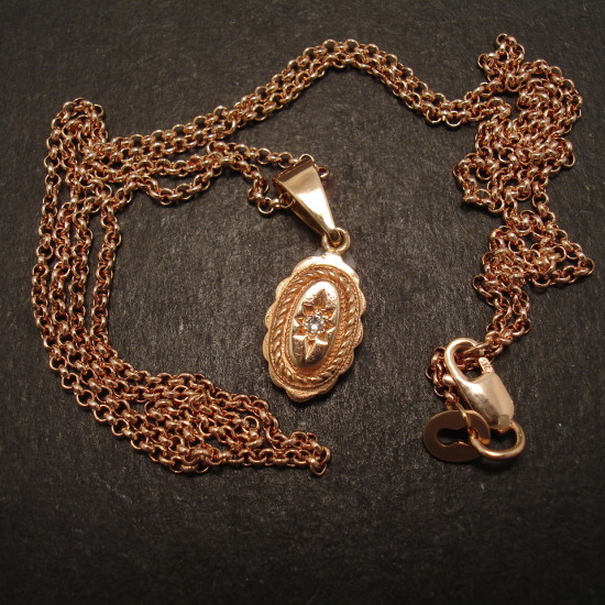 Georgian Design Rose Gold Pendant Christopher William Sydney Australia Antique Ruby C And Tribal Jewellery - Rose Gold Pendant Australia Georgian Design Rose Gold Pendant Christopher William Sydney Australia Antique Ruby C And Tribal Jewellery - Rose Gold Pendant Australia