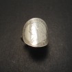 Queen Victoria Silver Shilling Ring