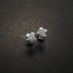White Gold And Diamond Earstud