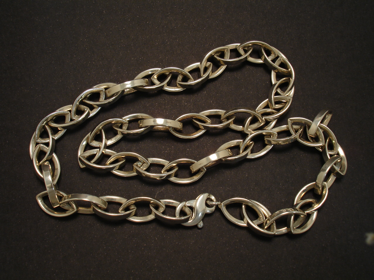 Modern Handmade Silver Chain Necklace Christopher William Sydney