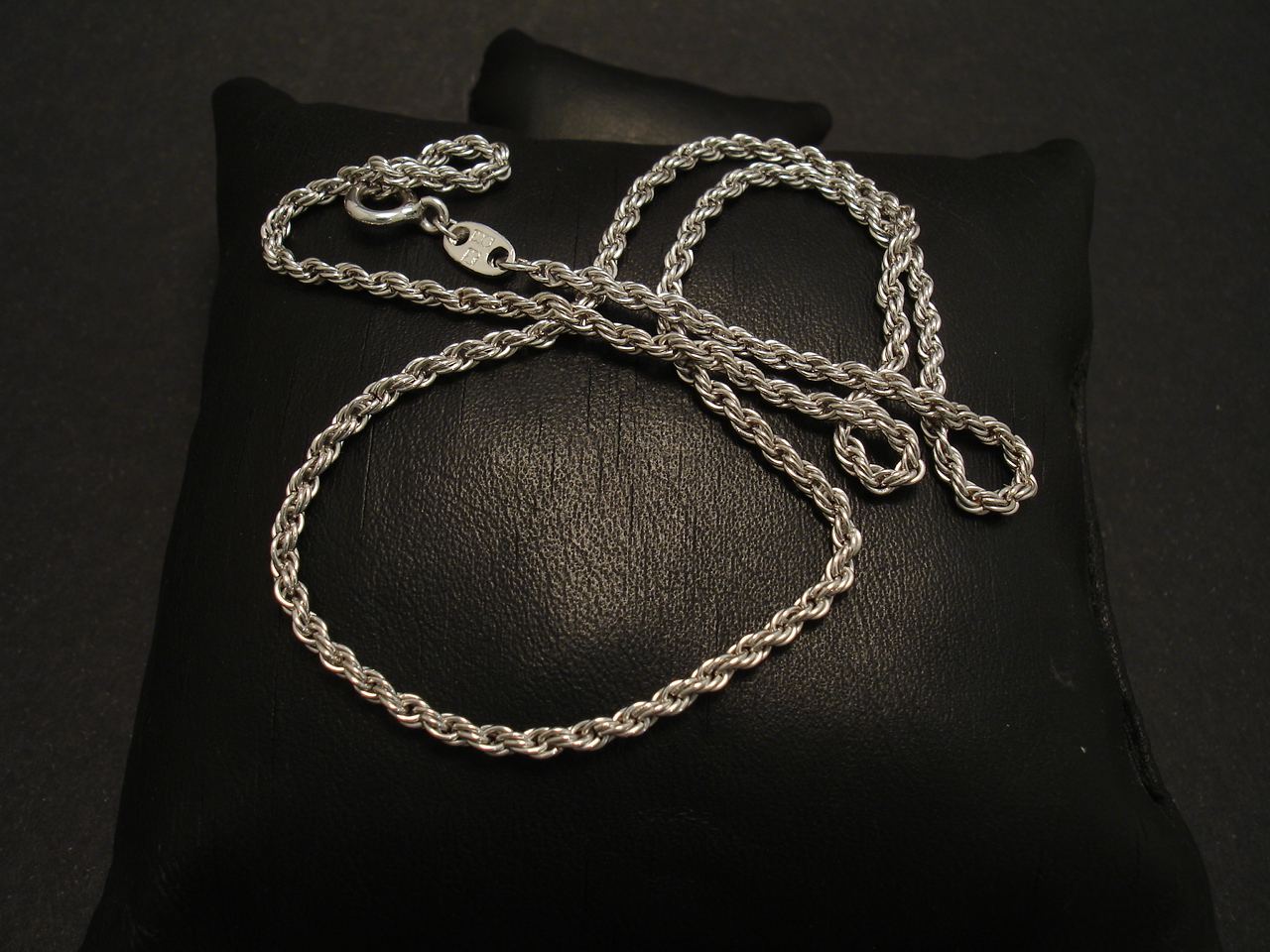 9ct Rope Chain, White Gold - Christopher William Sydney Australia ...