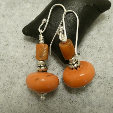 Very Rare Momo Coral earrings, gold filled wire. erfn125 – Earthly  Adornments