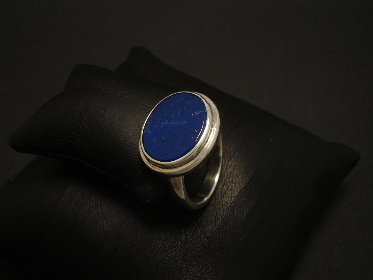 Bracelet Tribal Turkmène Afghan Ancien En Argent Et Lapis-lazuli – Pièce Artisanale Vintage
