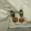old-orange-gem-coral-fluted-tribal-silver-earrings-10101.jpg
