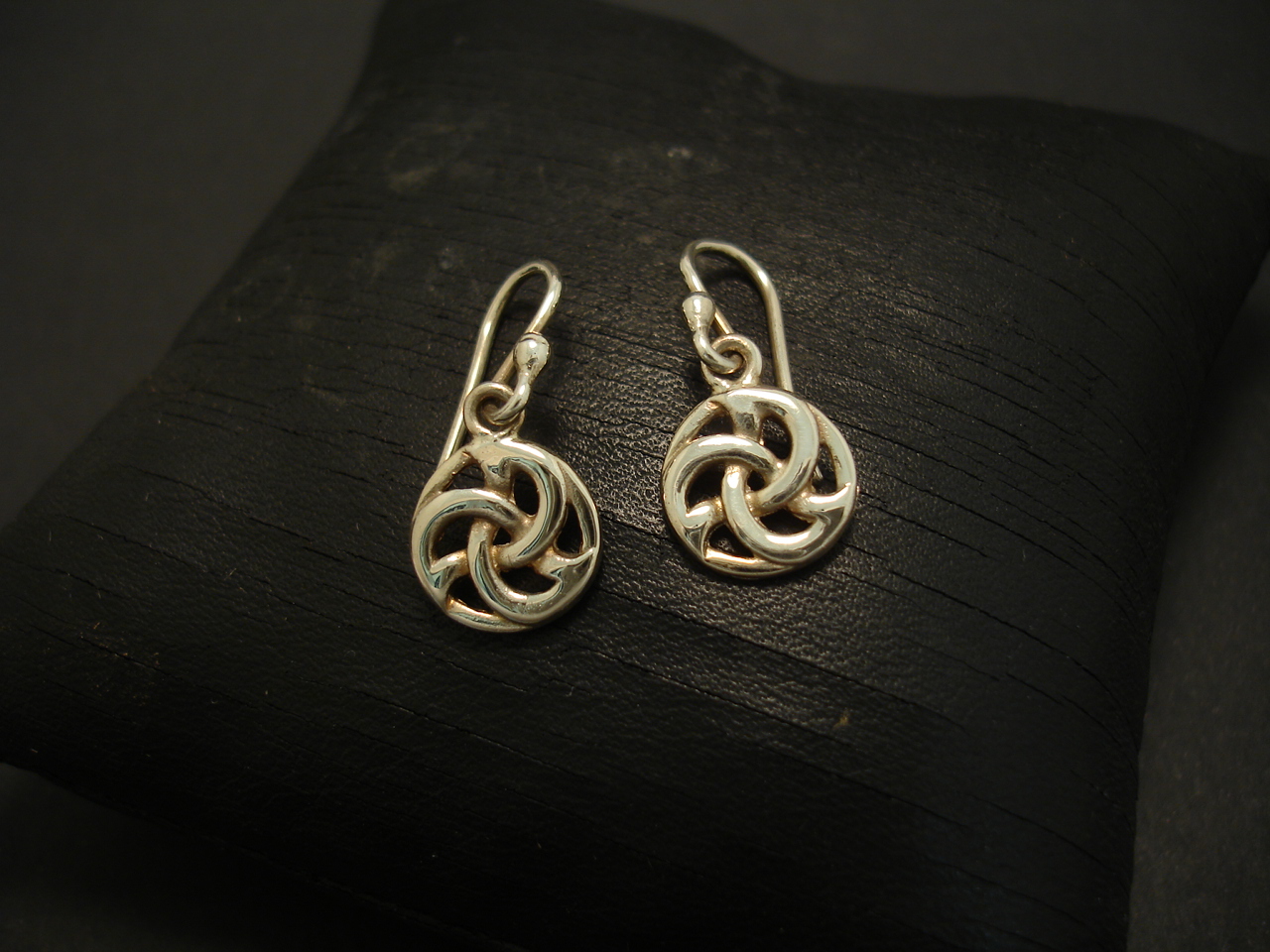 Ancient Celtic Design 9ct White Gold Earrings - Christopher William ...