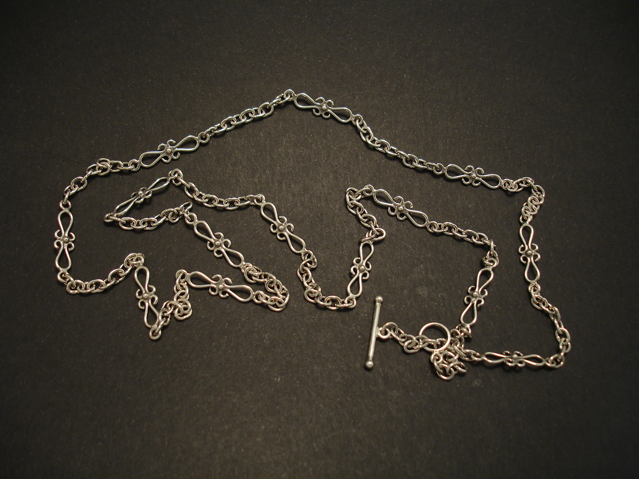 74cms Handmade Silver Chain, Arts and Crafts Design - Christopher ...