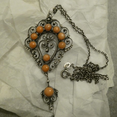 german-coral-silver-pendant-1900-60038