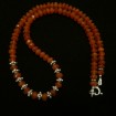 orange-cornelian-facetted-bead-necklace-silver-spacers-10189.jpg