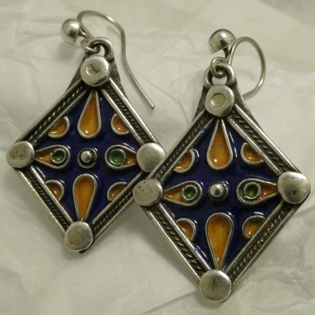 rhombus-shape-enamel-silver-earrings-40763.jpg