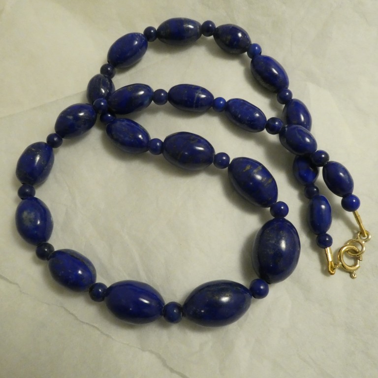 Briolette Lapis Lazuli & 18ct Gold Earrings - Christopher William ...