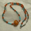 16x10mm-amber-coral-turquoise-necklace-6